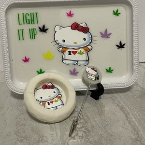 Hello Kitty Tray and Accessories